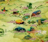 崇左景点地图(长沙景点地图)