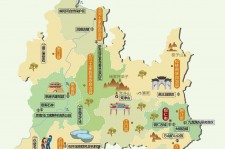 崇左旅游地图(旅游地图中国景点)